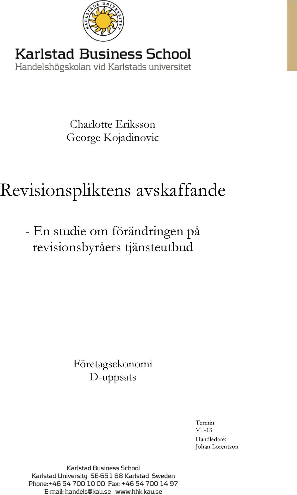 förändringen på revisionsbyråers tjänsteutbud