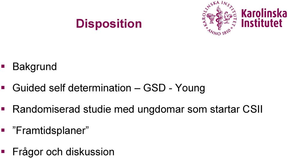 Randomiserad studie med ungdomar som