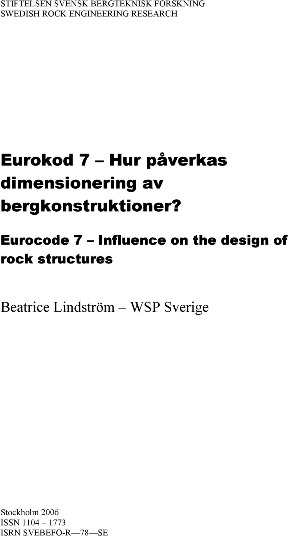 bergkonstruktioner?