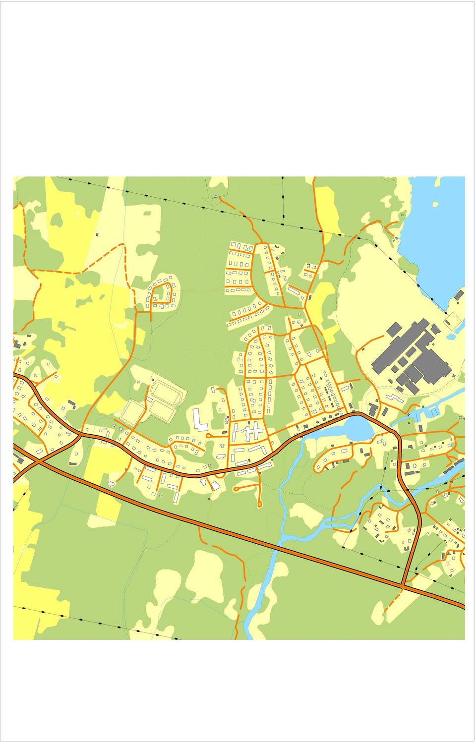 250 500 eter p Kartaterialet bygger på på TIRS KOMMUN 2004.