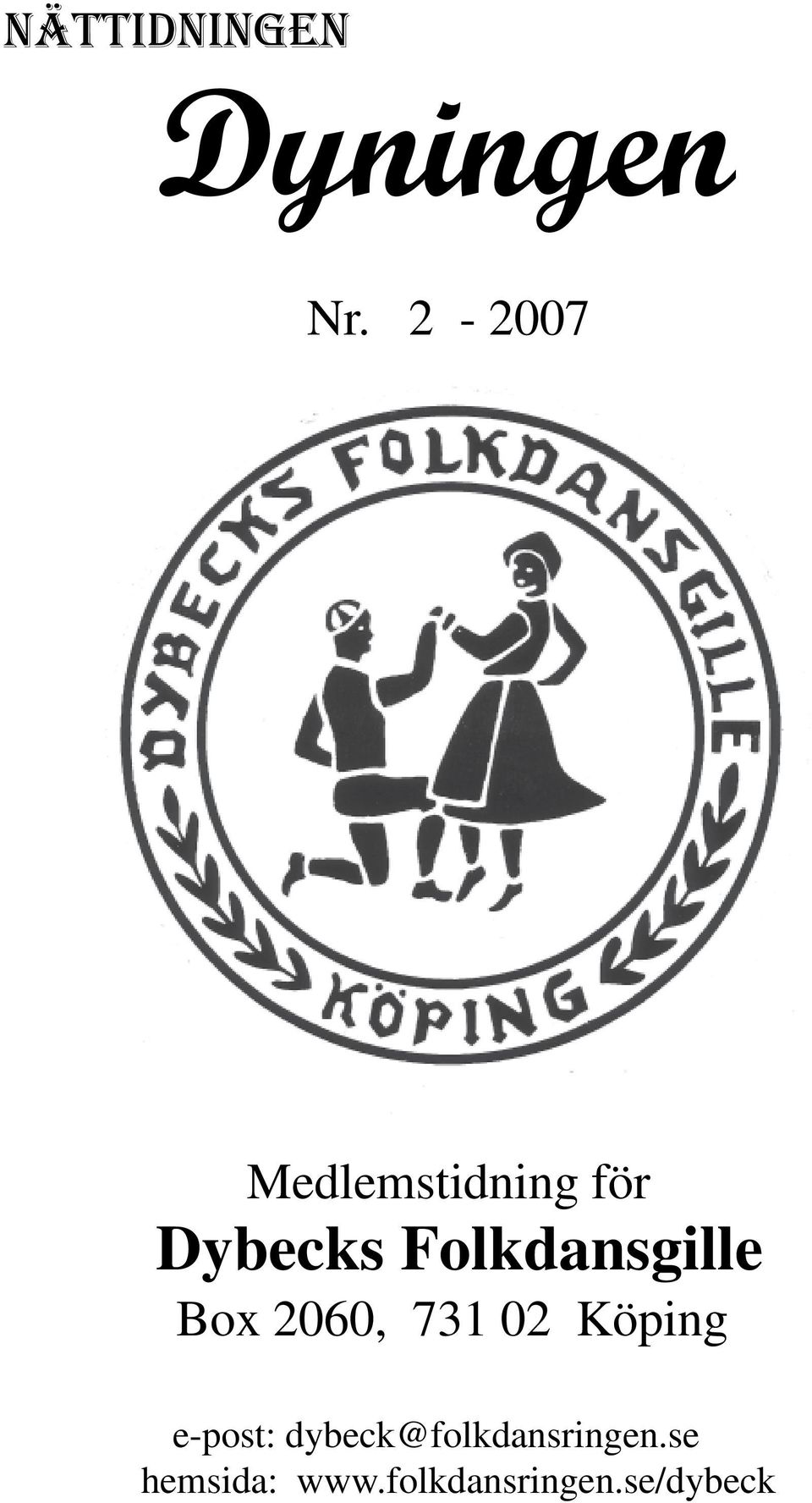 Folkdansgille Box 2060, 731 02 Köping