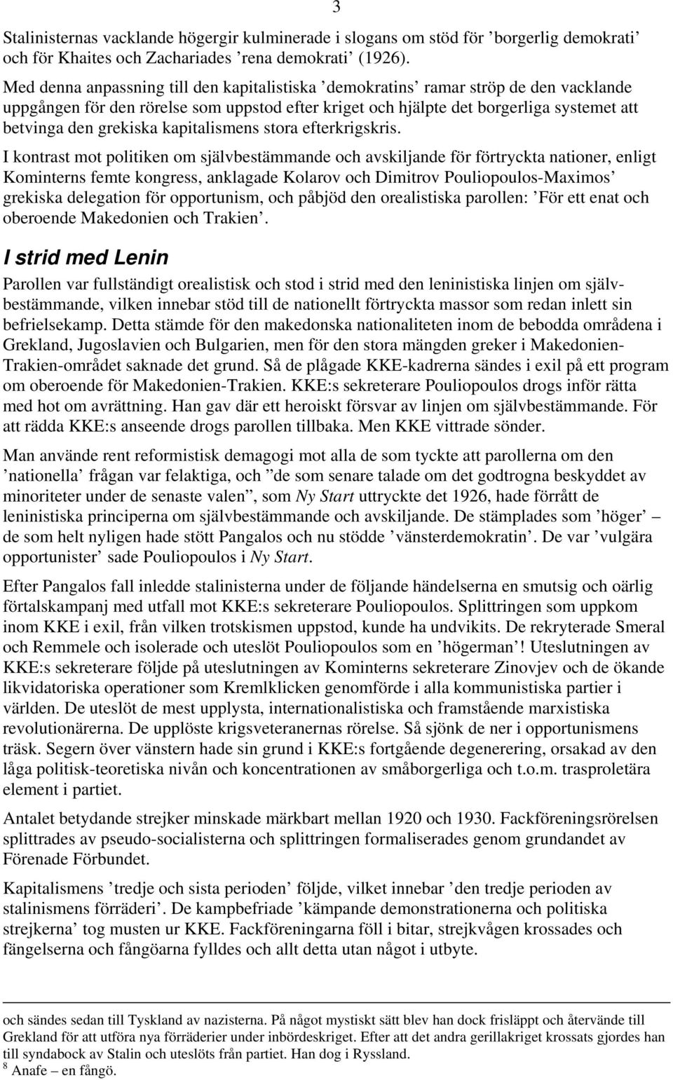kapitalismens stora efterkrigskris.