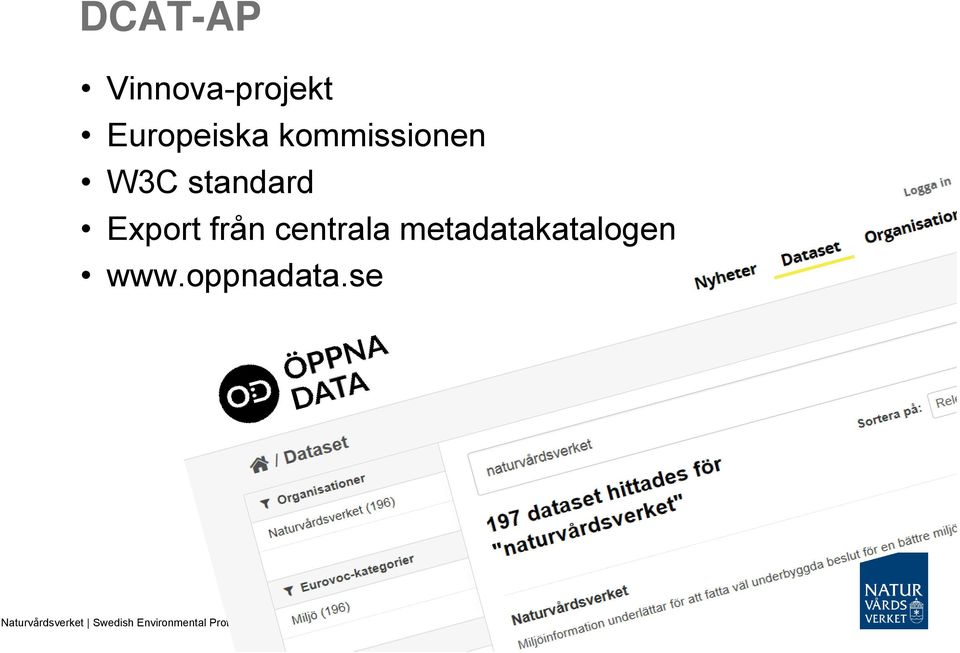 metadatakatalogen www.oppnadata.