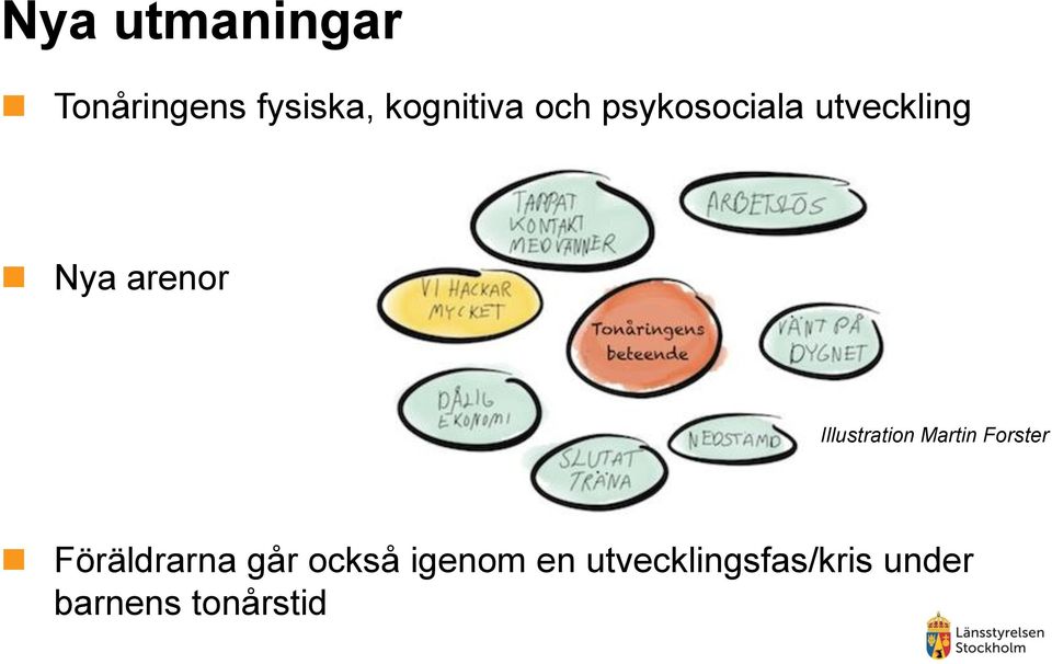 Illustration Martin Forster Föräldrarna går