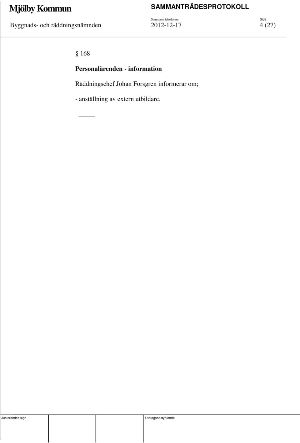 information Räddningschef Johan Forsgren