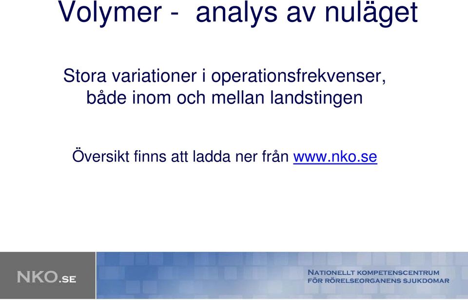 både inom och mellan landstingen