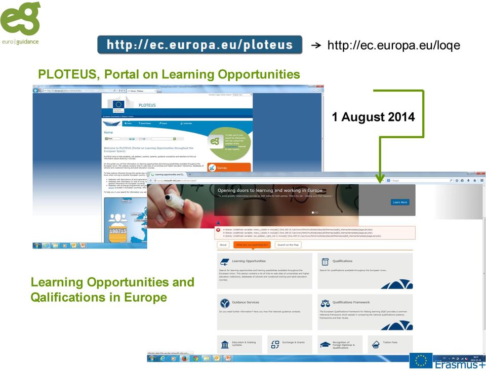 Learning Opportunities 1 August