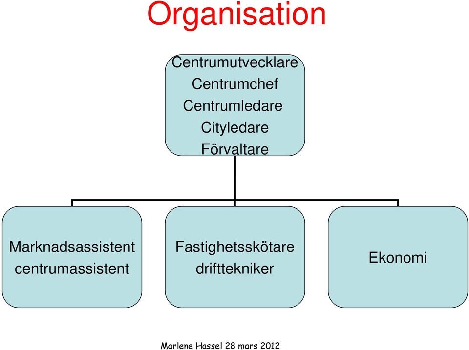 Förvaltare Marknadsassistent