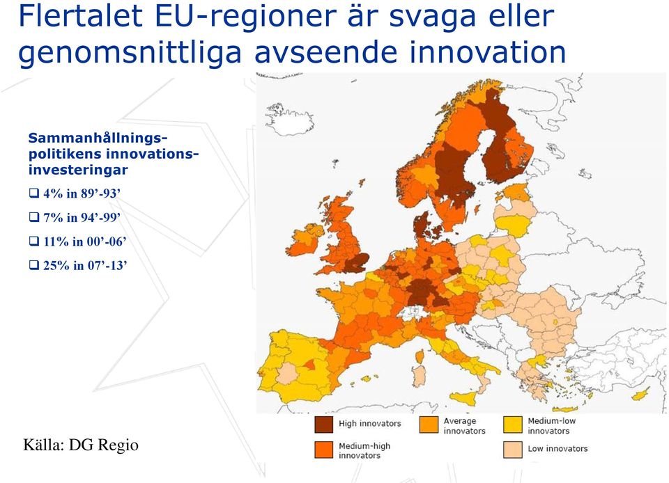 Sammanhållningspolitikens