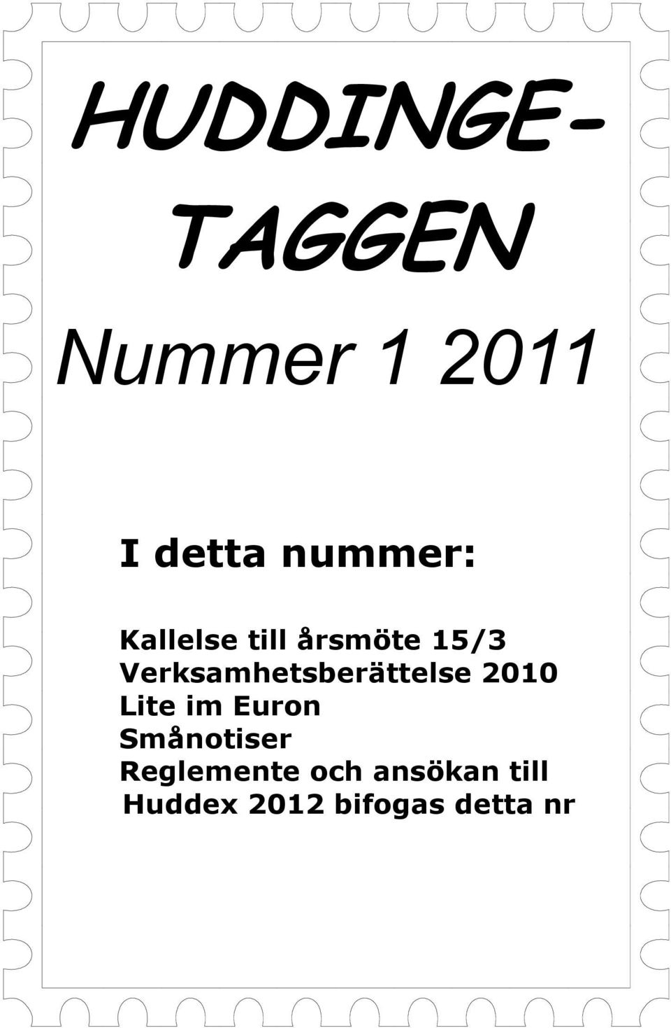 Verksamhetsberättelse 2010 Lite im Euron