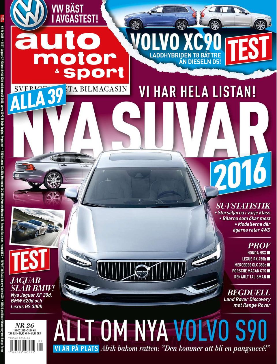 JDUQD UDWDU :' JAGUAR SLÅR BMW!