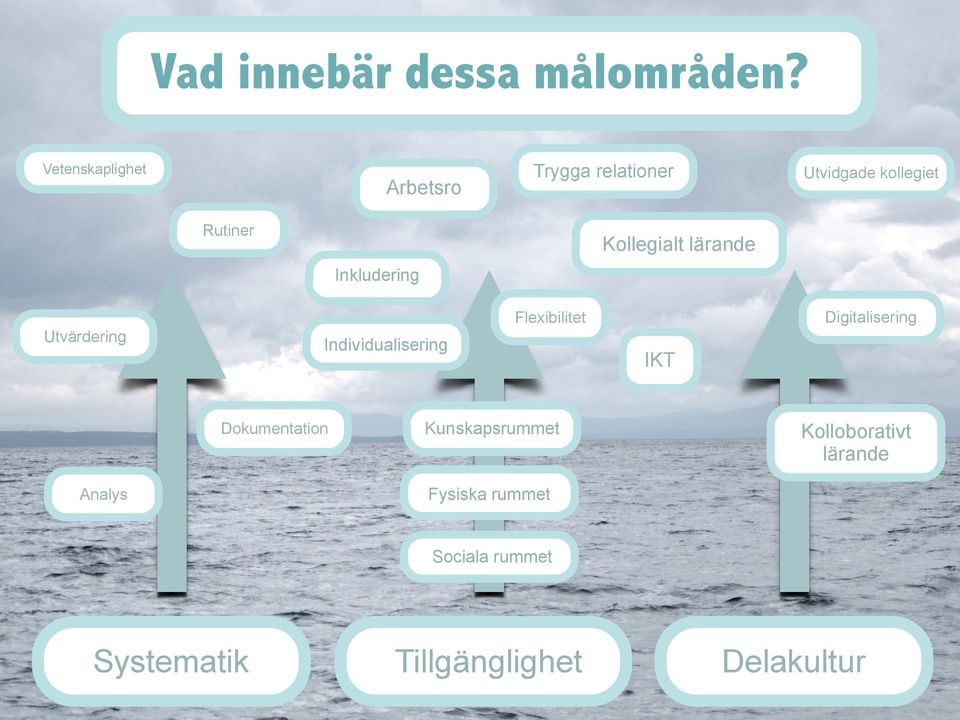 Kollegialt lärande Inkludering Digitalisering Flexibilitet Utvärdering