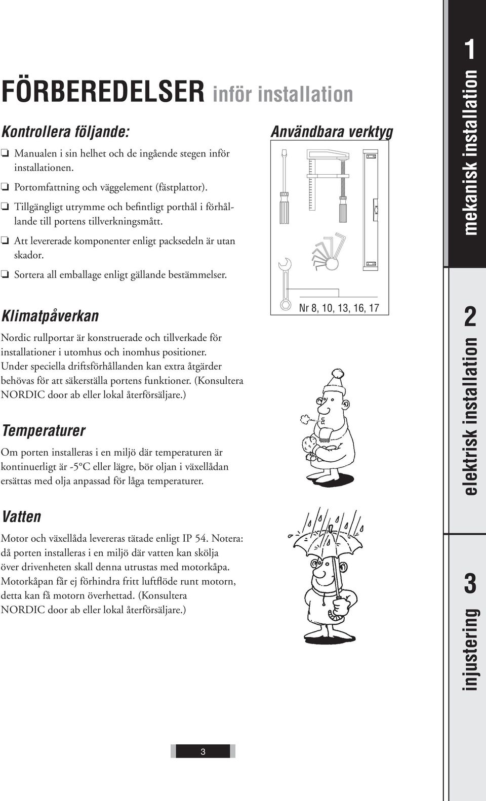 Sortera all emballage enligt gällande bestämmelser.