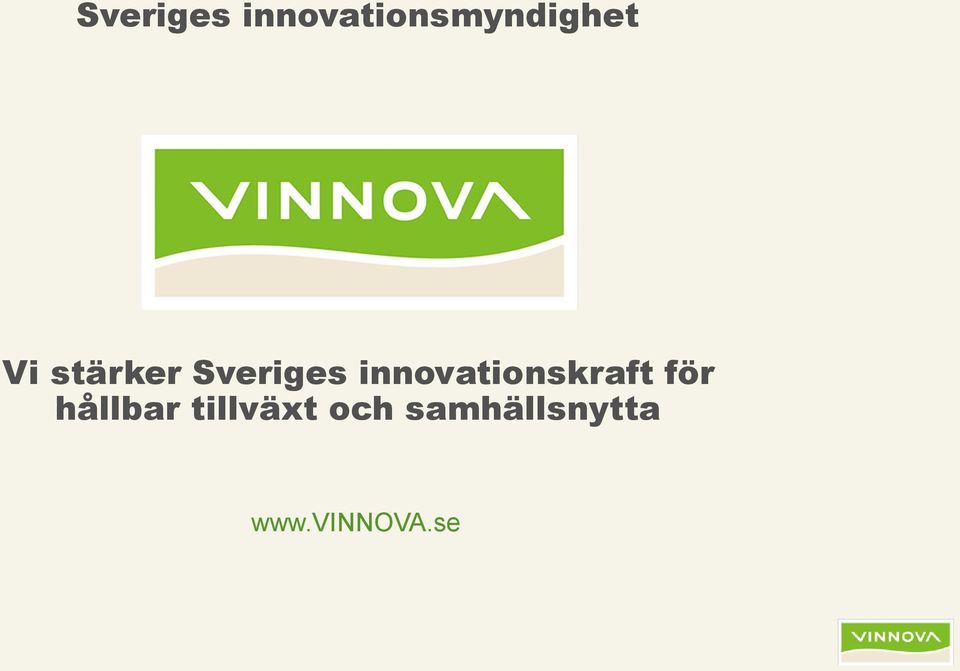 innovationskraft för hållbar