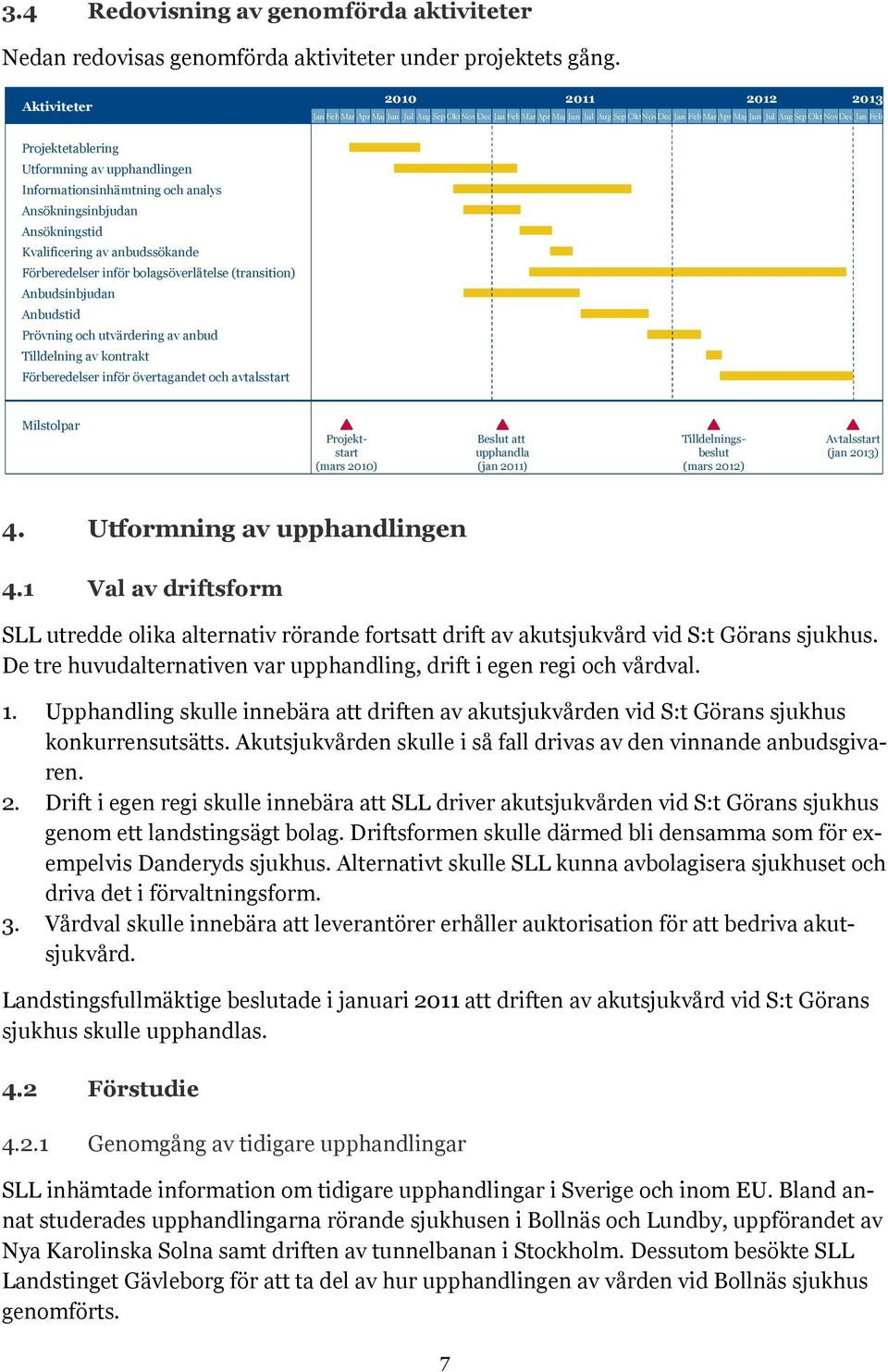 upphandlingen Informationsinhämtning och analys Ansökningsinbjudan Ansökningstid Kvalificering av anbudssökande Förberedelser inför bolagsöverlåtelse (transition) Anbudsinbjudan Anbudstid Prövning