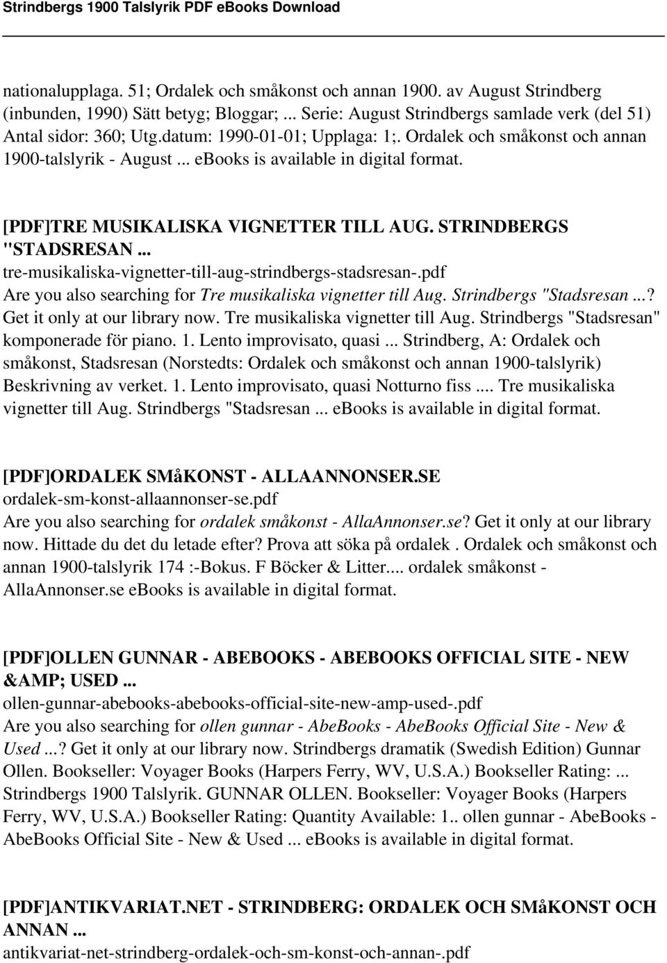 .. tre-musikaliska-vignetter-till-aug-strindbergs-stadsresan-.pdf Are you also searching for Tre musikaliska vignetter till Aug. Strindbergs "Stadsresan...? Get it only at our library now.