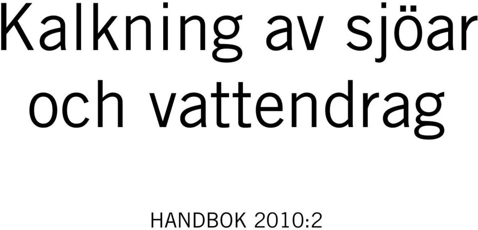 vattendrag