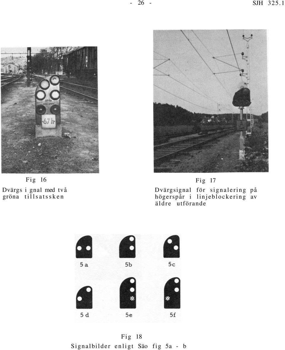 tillsatssken Fig 17 Dvärgsignal för signalering