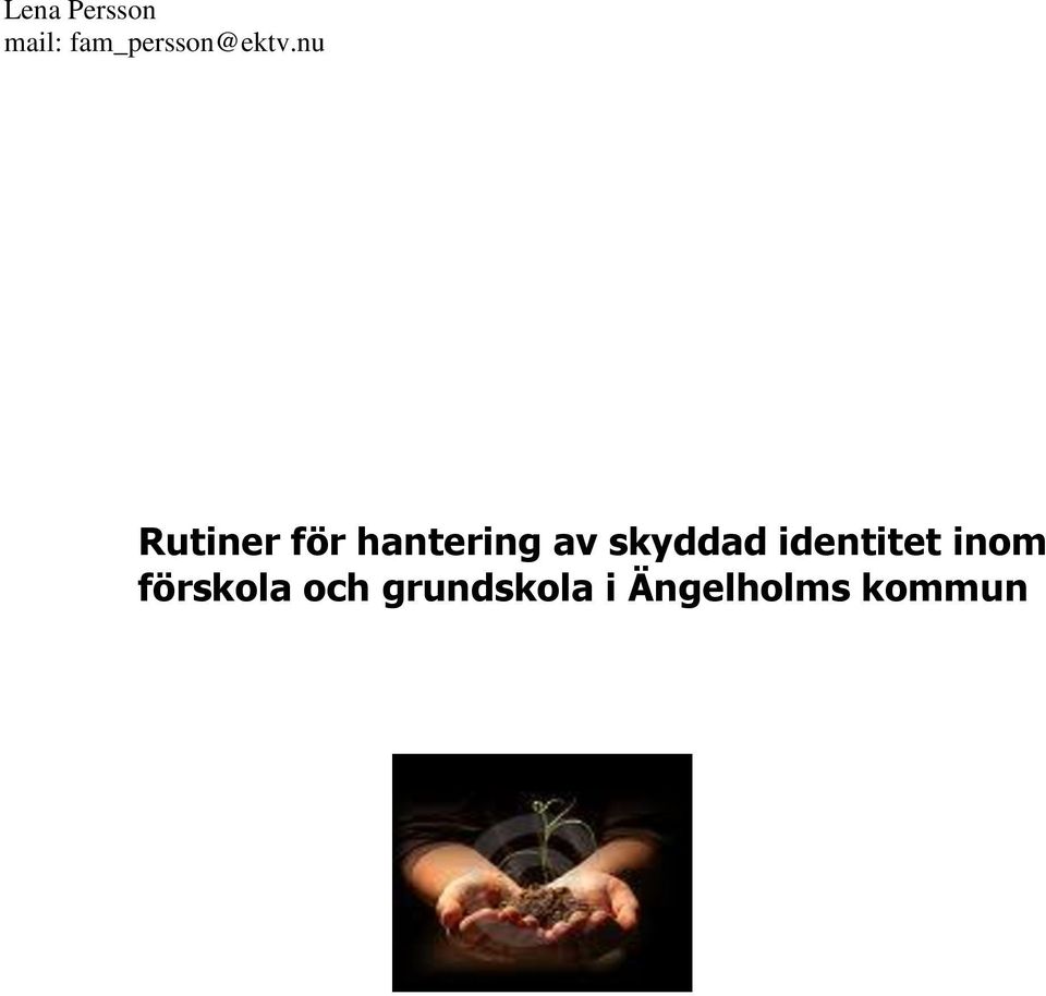 inom förskola och