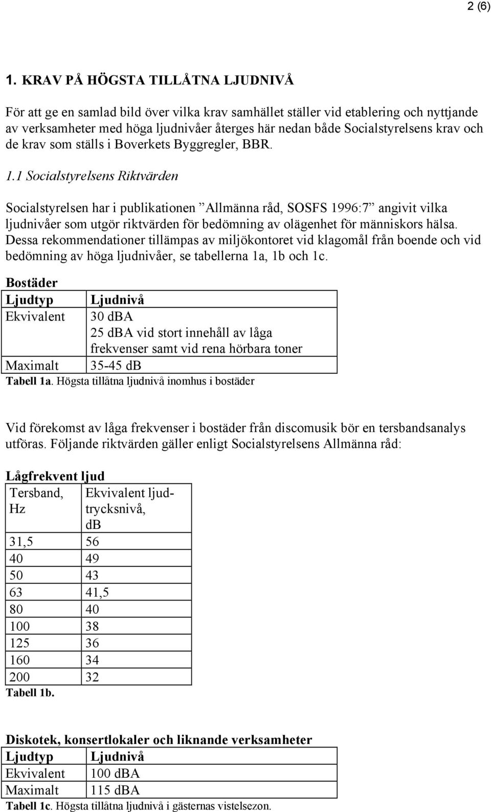 krav och de krav som ställs i Boverkets Byggregler, BBR. 1.