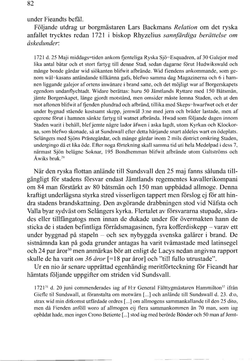 siökanten blifwit afbrände.