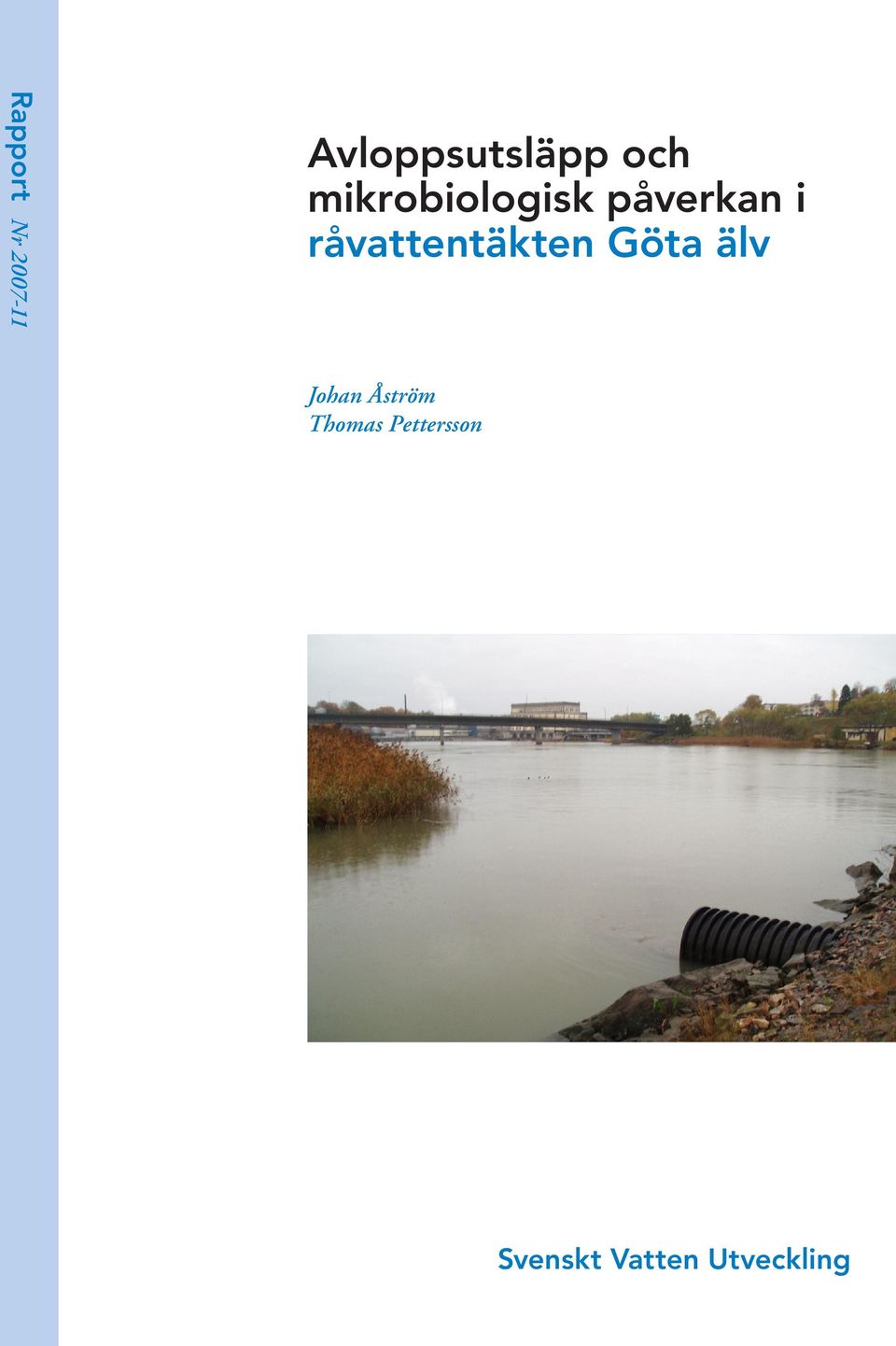 råvattentäkten Göta älv Johan