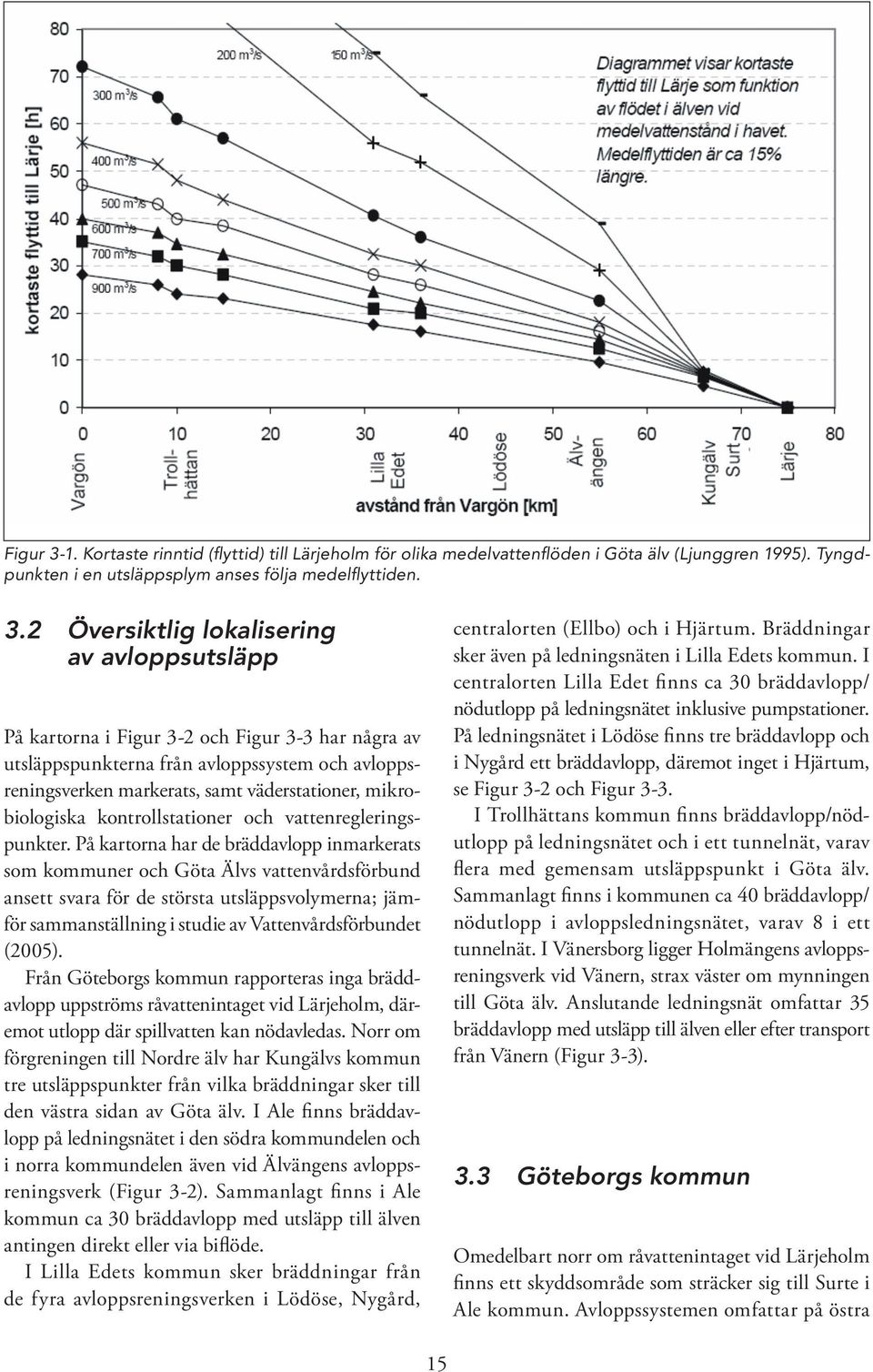 2 Översiktlig lokalisering av avloppsutsläpp På kartorna i 2 och 3 har några av utsläppspunkterna från avloppssystem och avloppsreningsverken markerats, samt väderstationer, mikrobiologiska