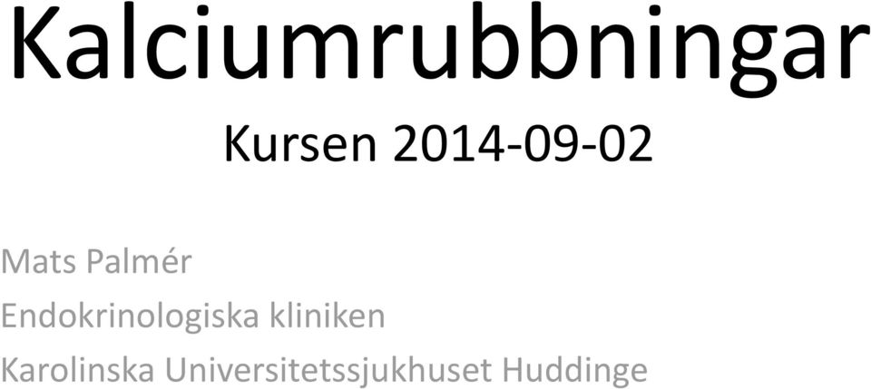 Endokrinologiska kliniken