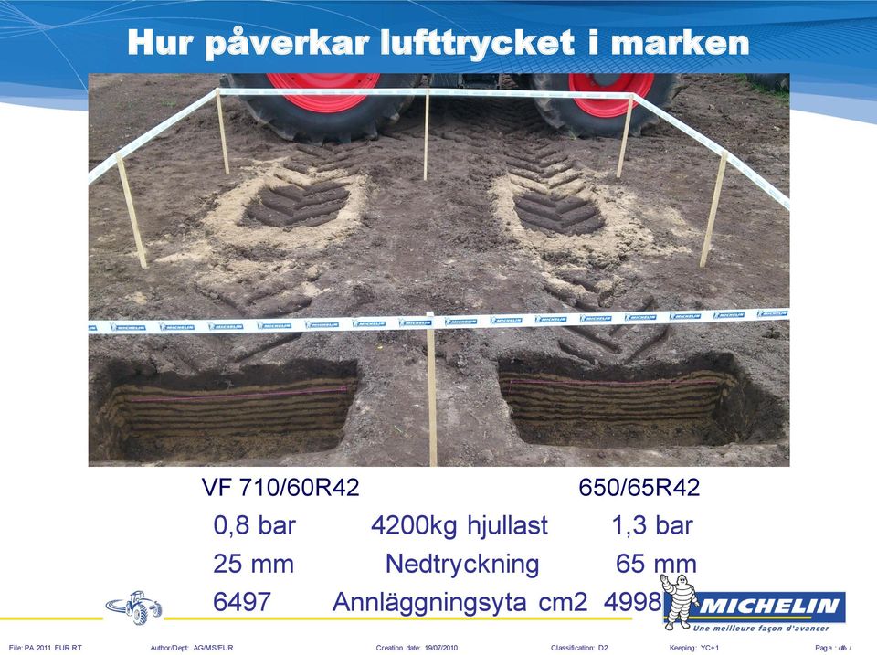 4200kg hjullast 1,3 bar 25 mm