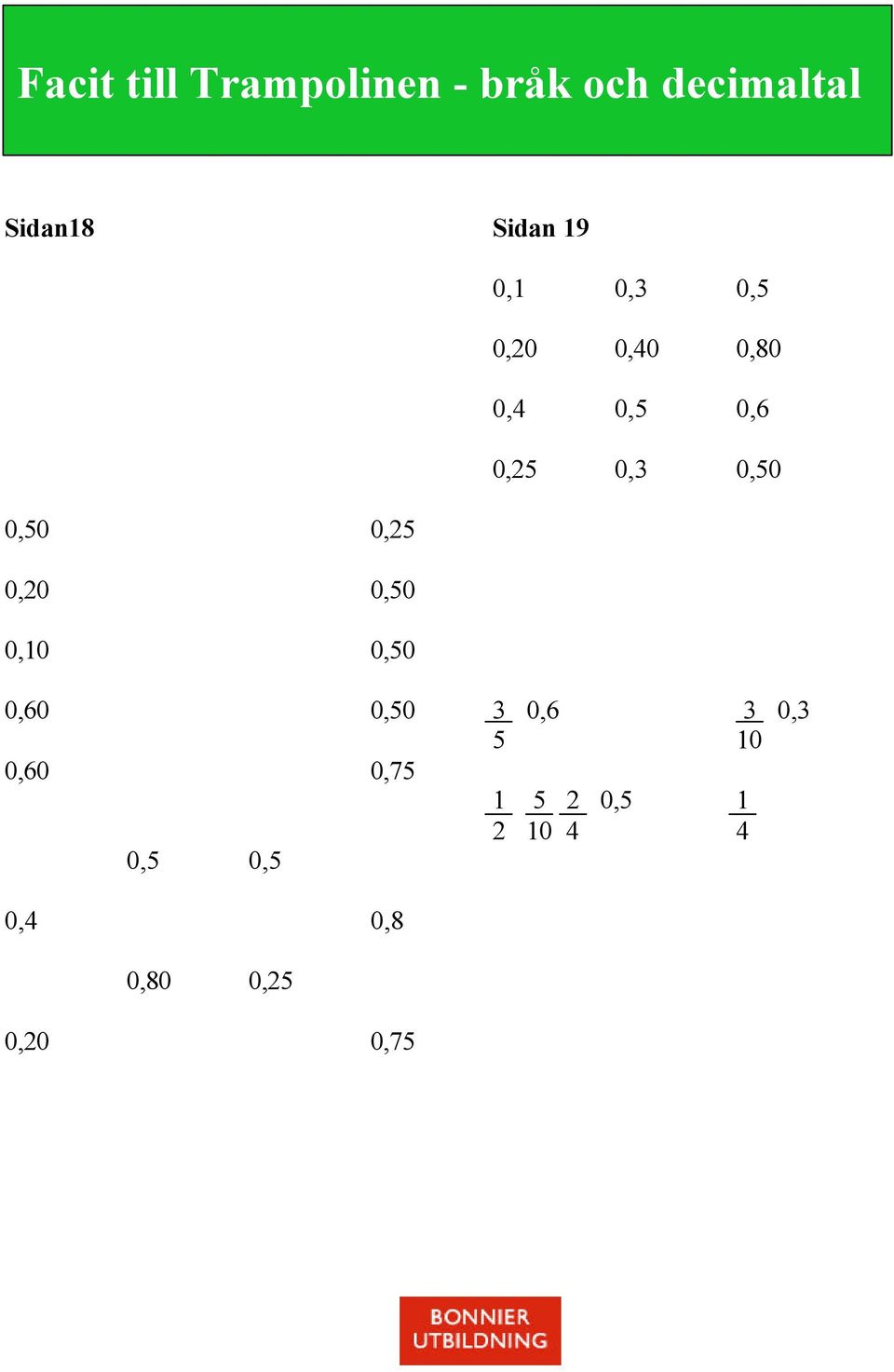 0,4 0,5 0,6 0,25 0,3 0,50 0,60 0,50 3 0,6 3 0,3 5 10 0,60