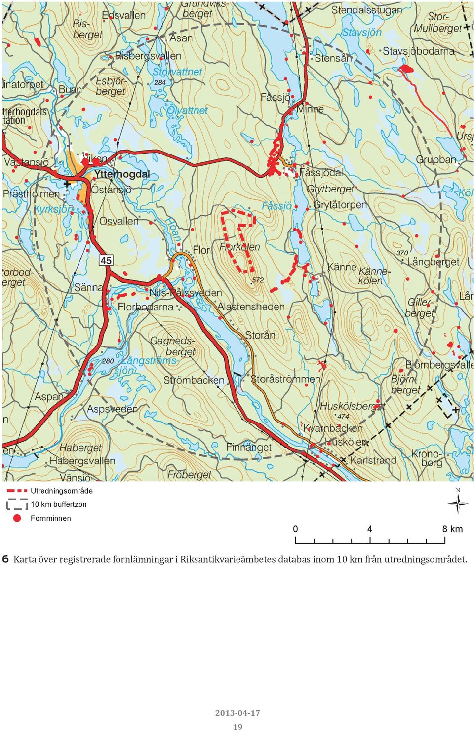 registrerade fornlämningar i