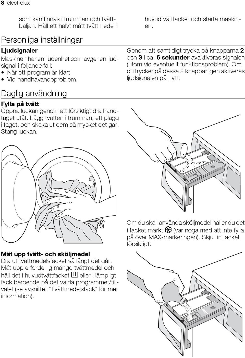 bruksanvisning Tvättmaskin EWF W - PDF Free Download