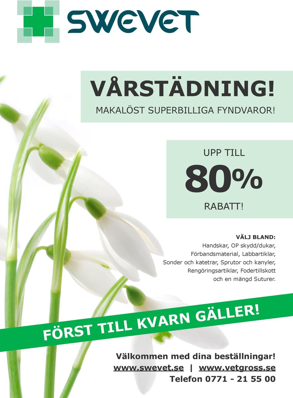 Sonder och katetrar, Sprutor och kanyler, Rengöringsartiklar,