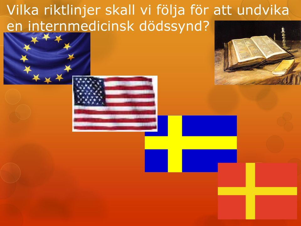 att undvika en