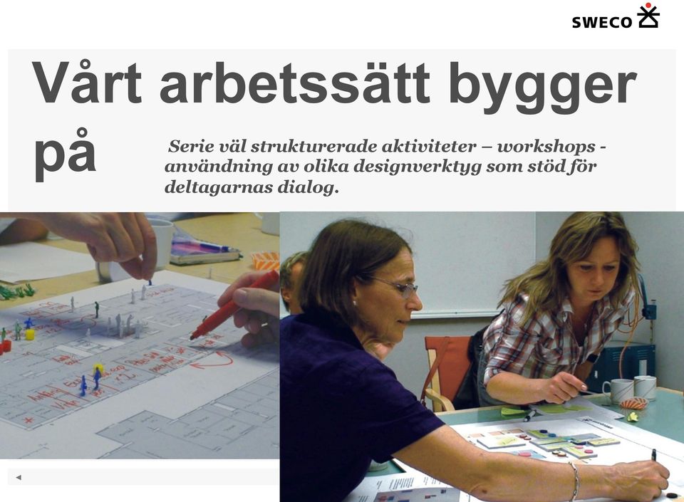 workshops - användning av olika