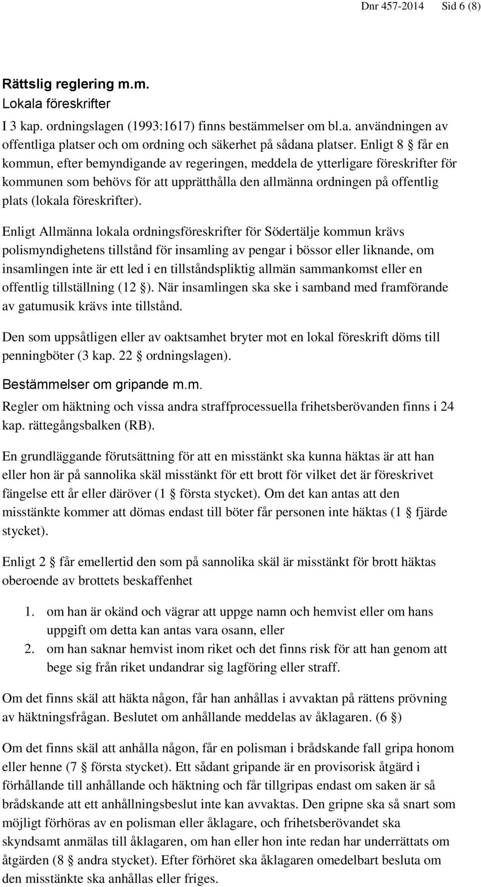 föreskrifter).