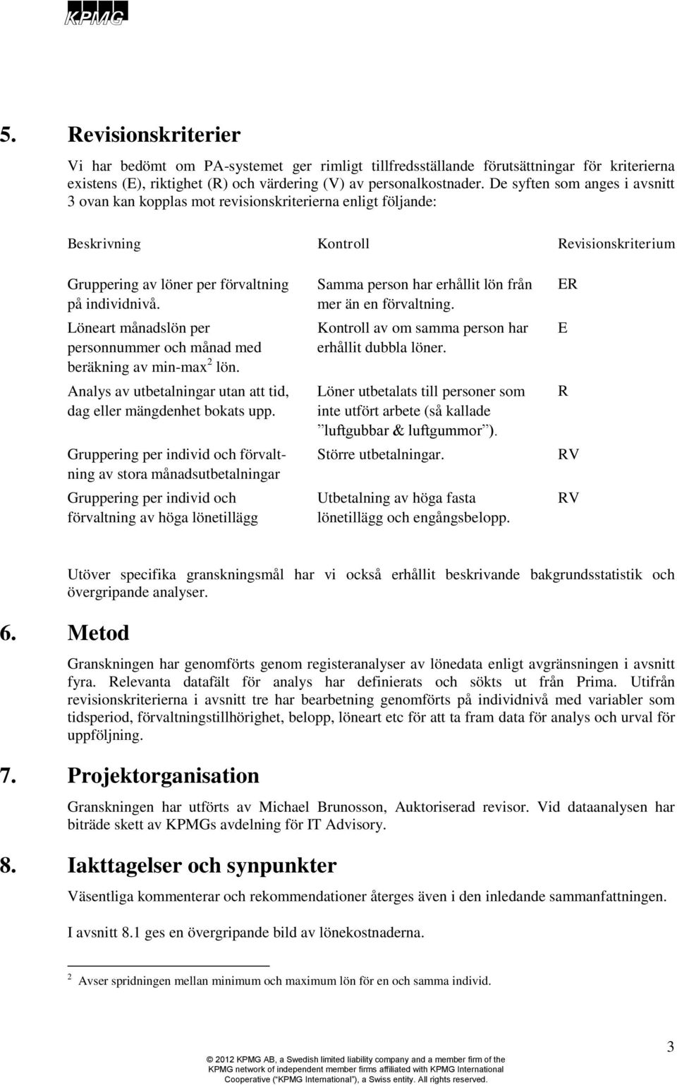Löneart månadslön per personnummer och månad med beräkning av min-max 2 lön. Analys av utbetalningar utan att tid, dag eller mängdenhet bokats upp.