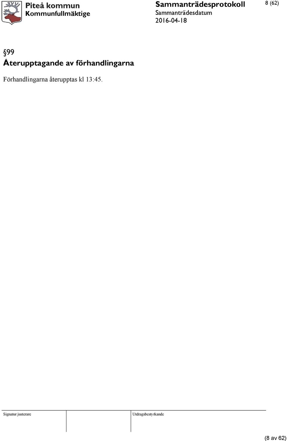 förhandlingarna