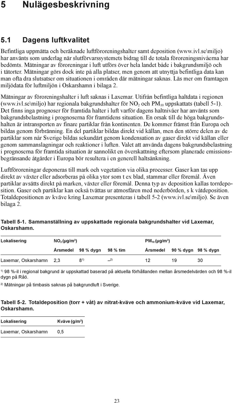 Mätningar av föroreningar i luft utförs över hela landet både i bakgrundsmiljö och i tät orter.