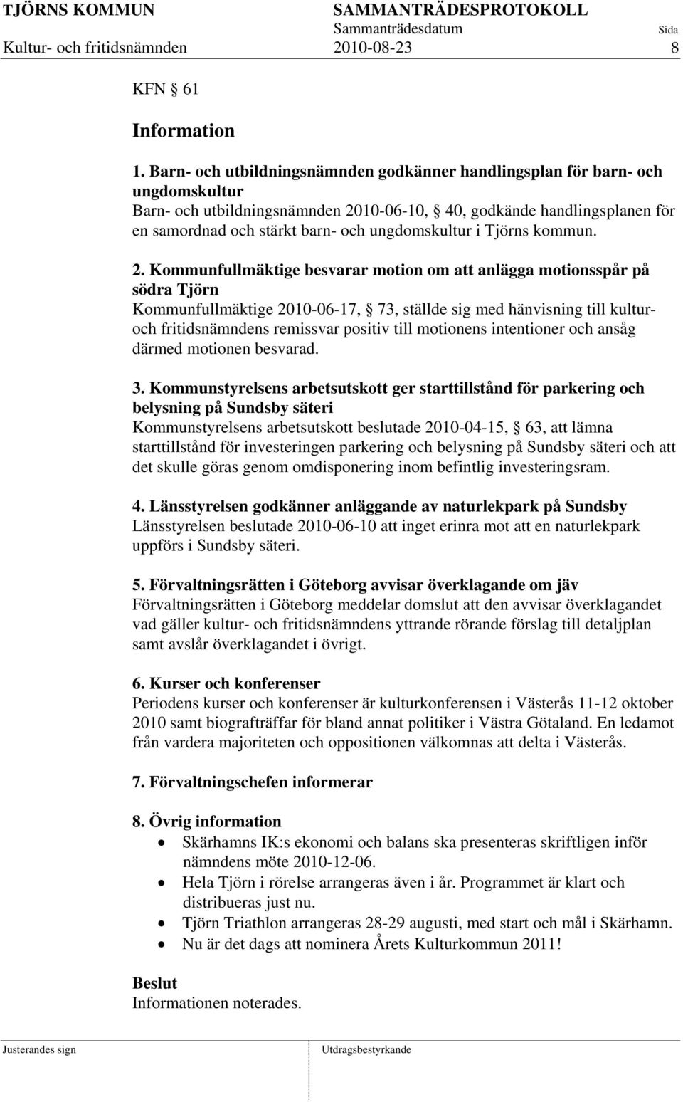 ungdomskultur i Tjörns kommun. 2.