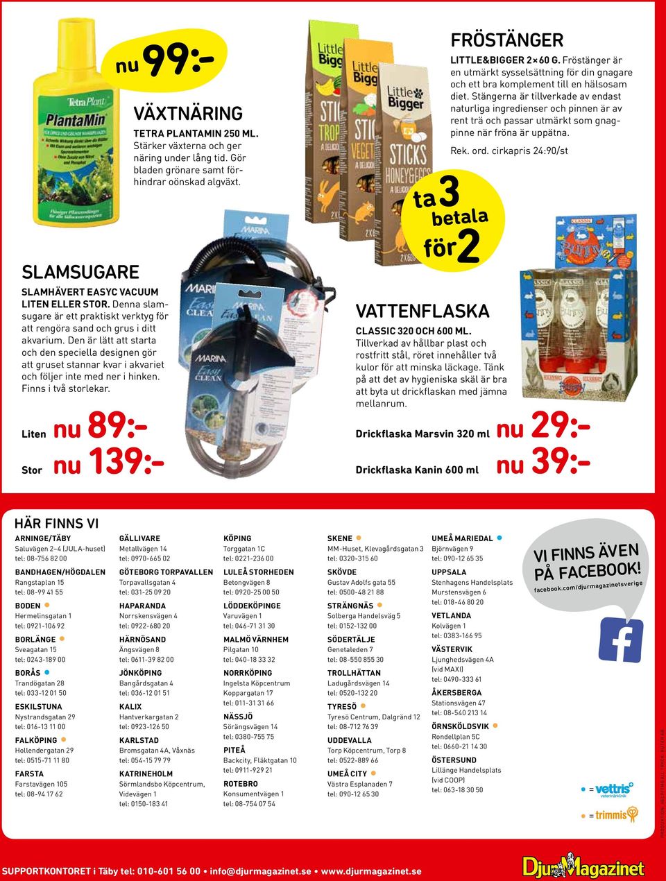 Liten nu 89:- Stor nu 139:- VÄXTNÄRING TETRA PLANTAMIN 250 ML. Stärker växterna och ger näring under lång tid. Gör bladen grönare samt förhindrar oönskad algväxt.