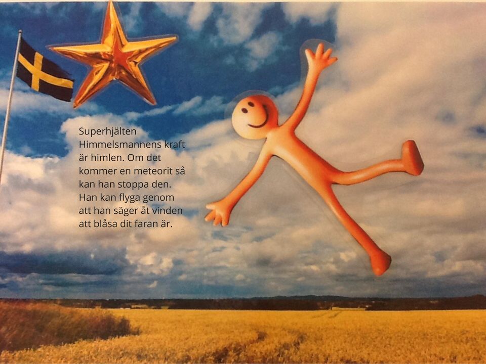 Om det kommer en meteorit så kan han