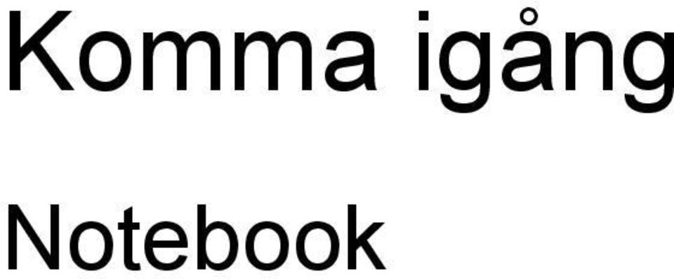 Notebook