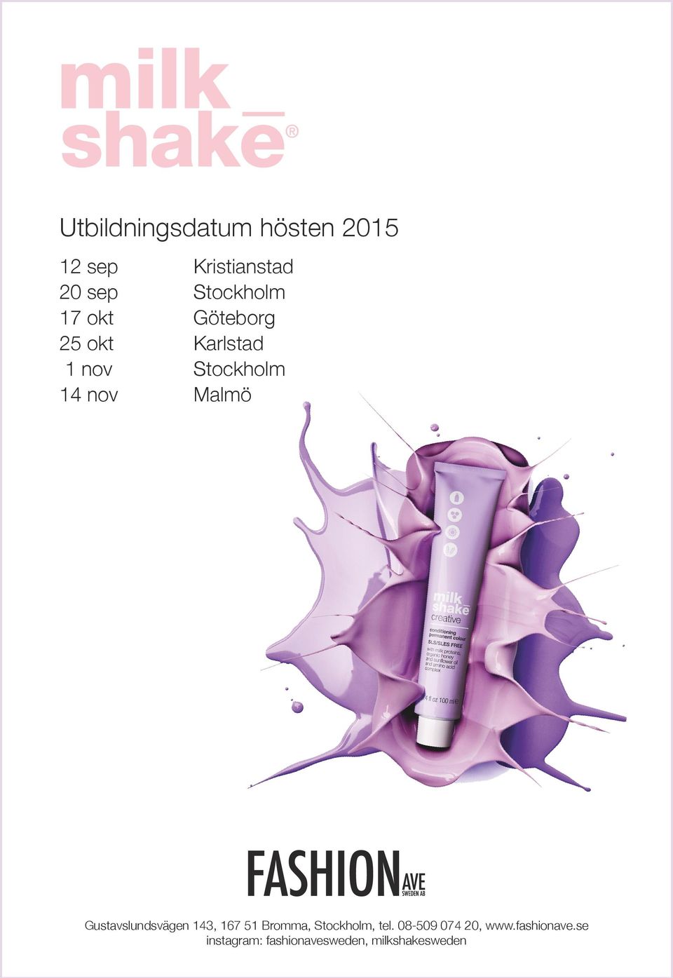 Stockholm 17 okt Göteborg 25