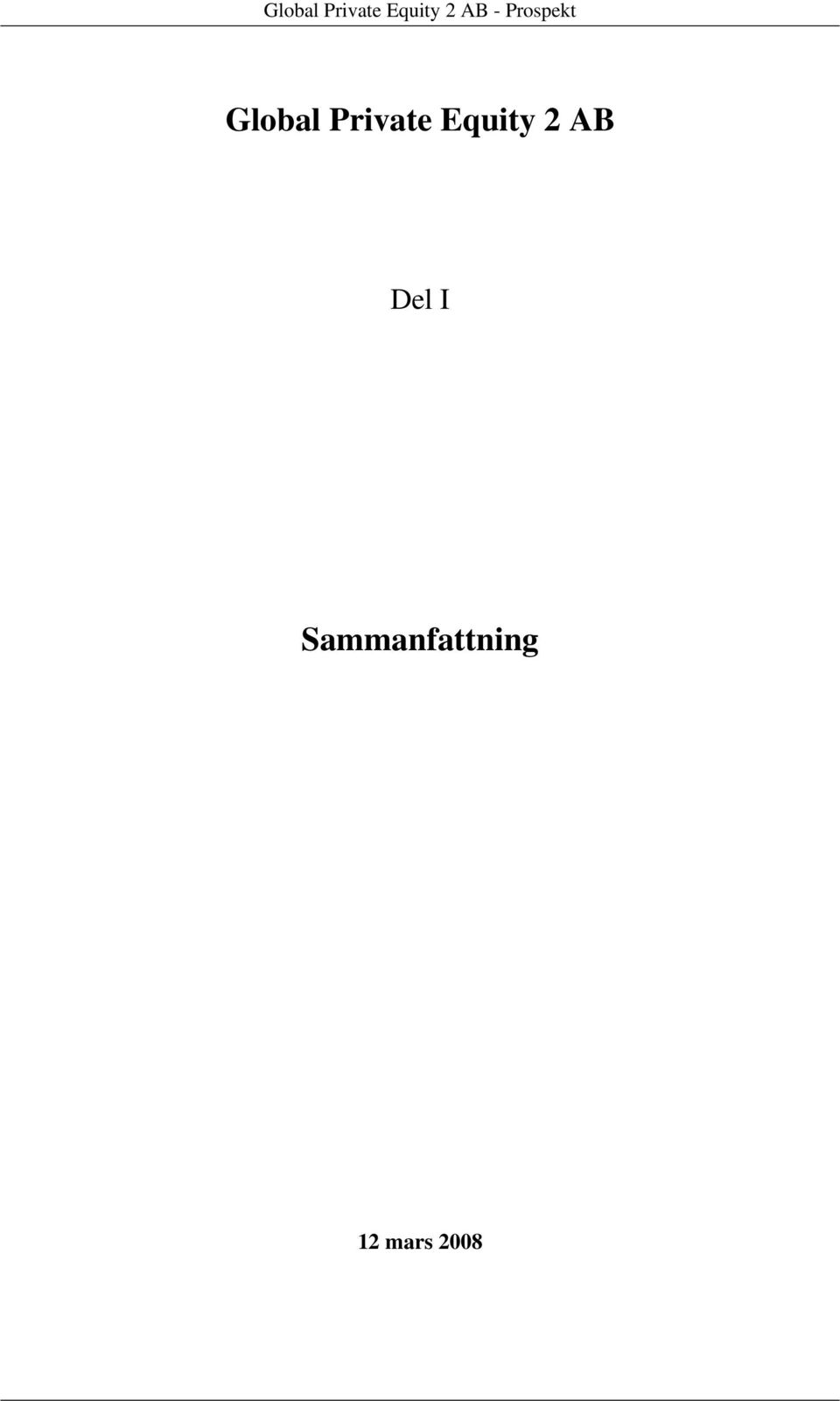 Del I