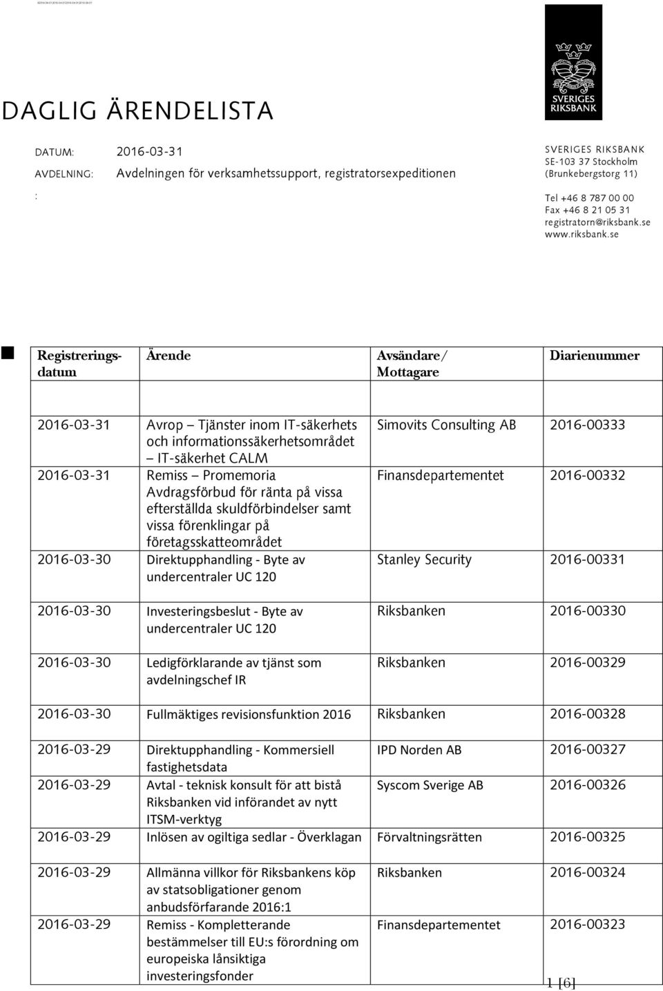 se www.riksbank.