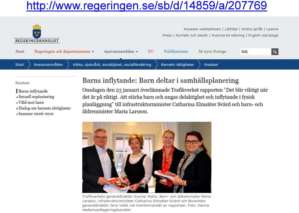 regeringen.