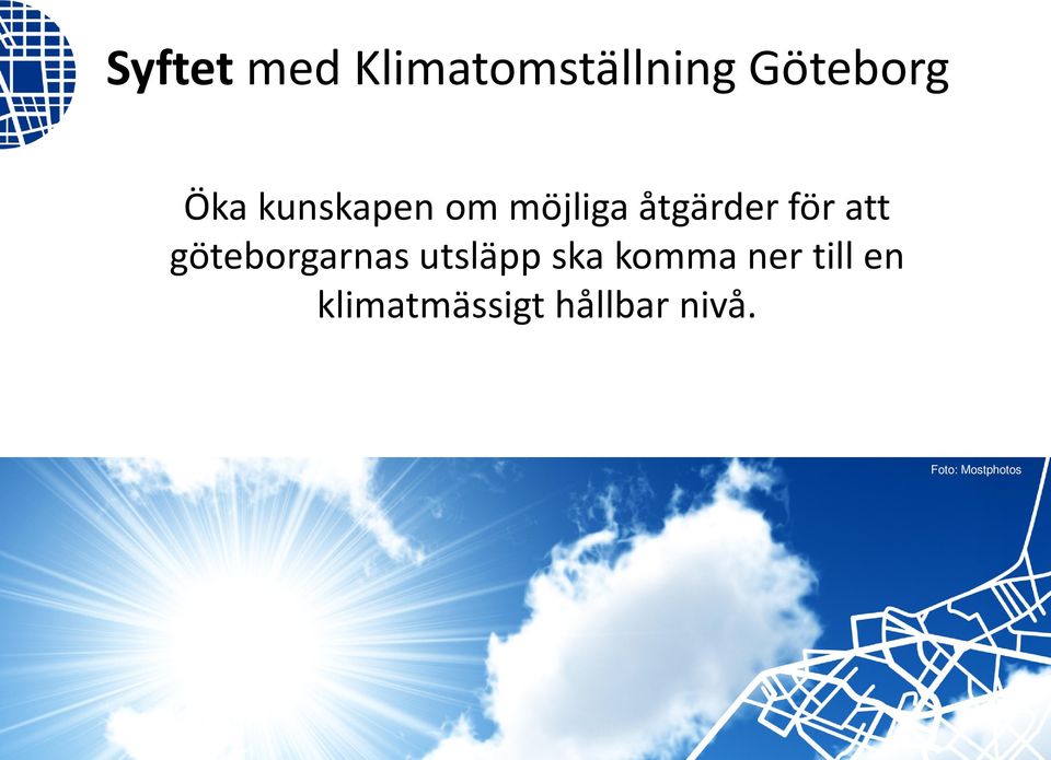 göteborgarnas utsläpp ska komma ner till