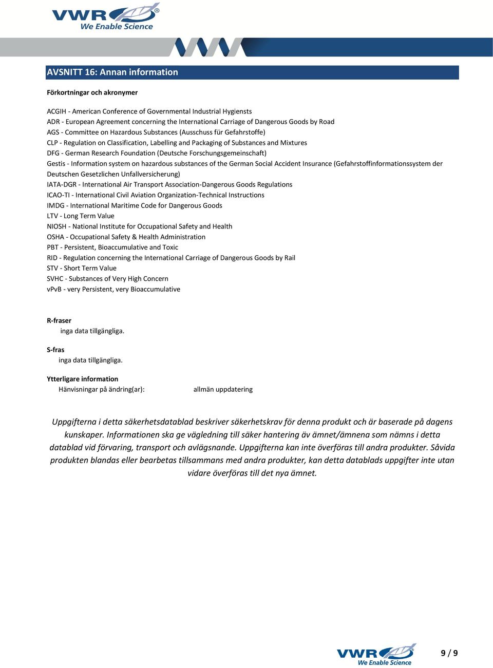 Foundation (Deutsche Forschungsgemeinschaft) Gestis - Information system on hazardous substances of the German Social Accident Insurance (Gefahrstoffinformationssystem der Deutschen Gesetzlichen