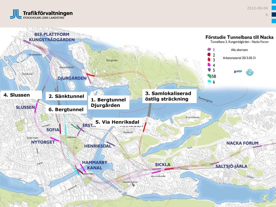 Bergtunnel Djurgården 3.